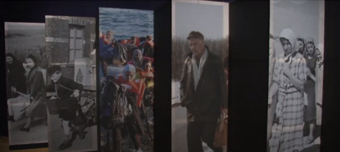 Exposição sobre os refugiados em Londres, Direitos de autor  AP Photo
