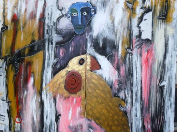 pintura de Tchalé Figueira