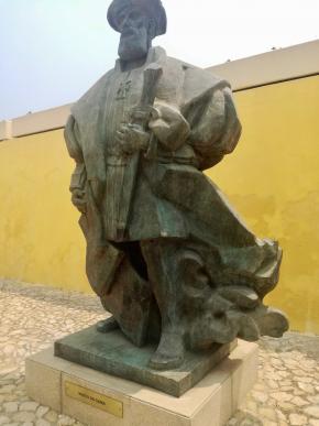Estátua de Vasco da Gama, foto de Marta Lança 