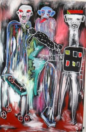pintura de Tchalé Figueira
